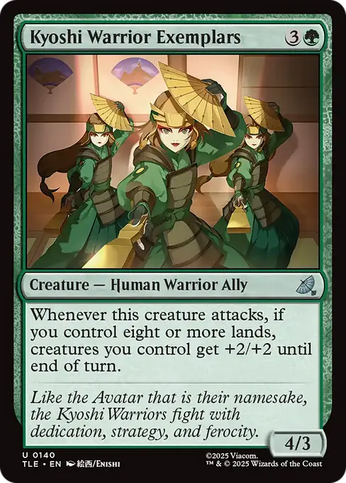 Kyoshi Warrior Exemplars