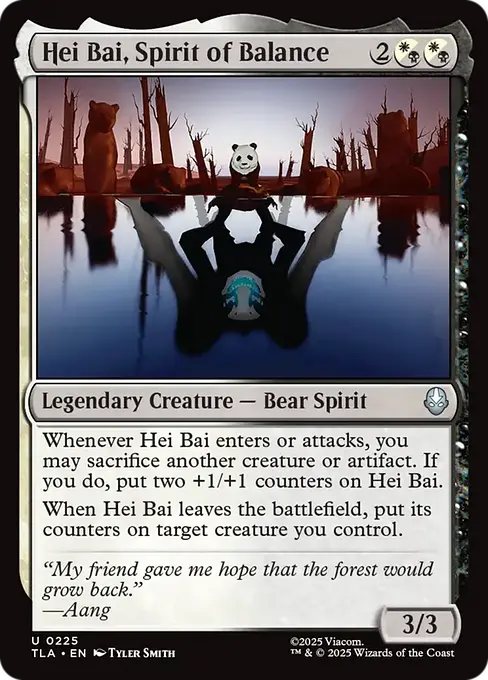 Hei Bai, Spirit of Balance