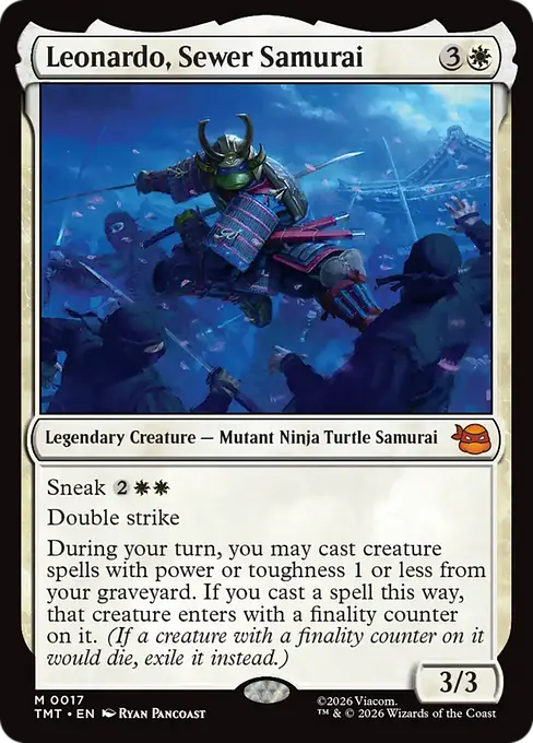 Leonardo, Sewer Samurai