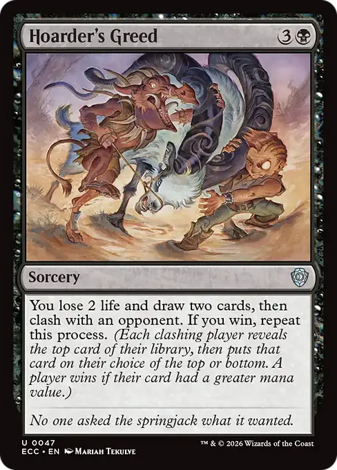 Hoarder's Greed
