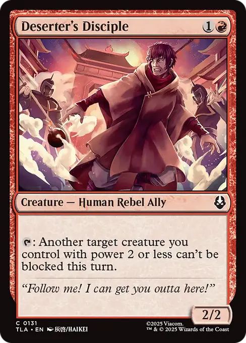 Deserter's Disciple