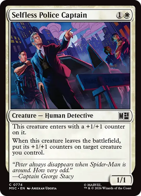 Selfless Police Captain