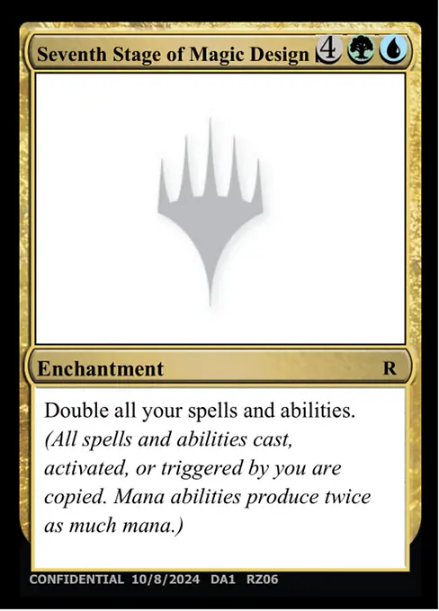 Seventh Stage of Magic Design