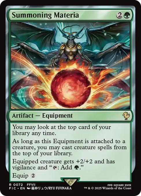 Summoning Materia