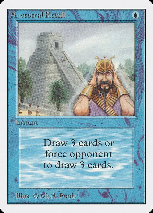 Ancestral Recall, Unlimited Edition