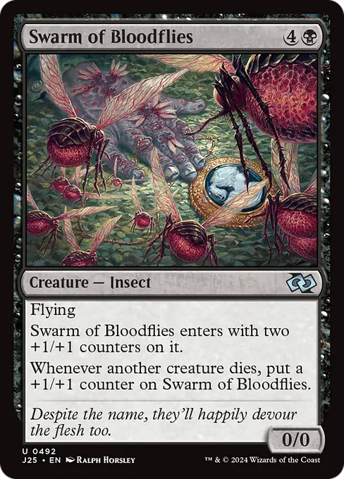 Swarm of Bloodflies
