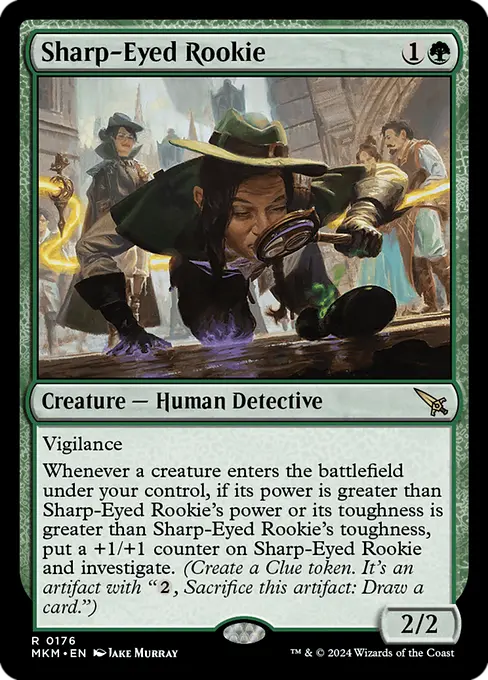 Sharp-Eyed Rookie