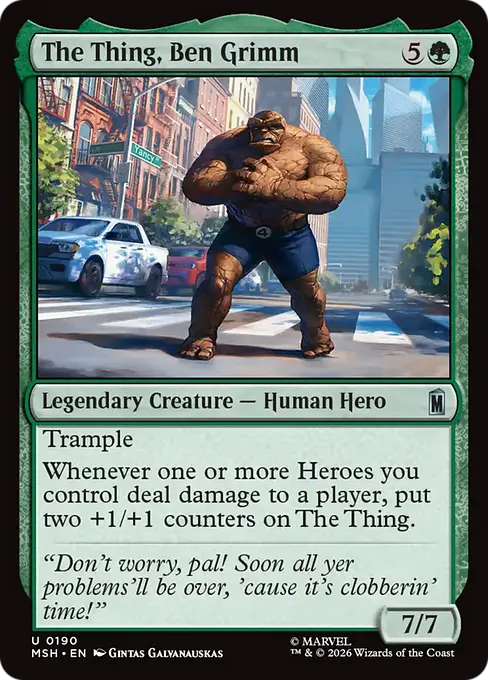 The Thing, Ben Grimm