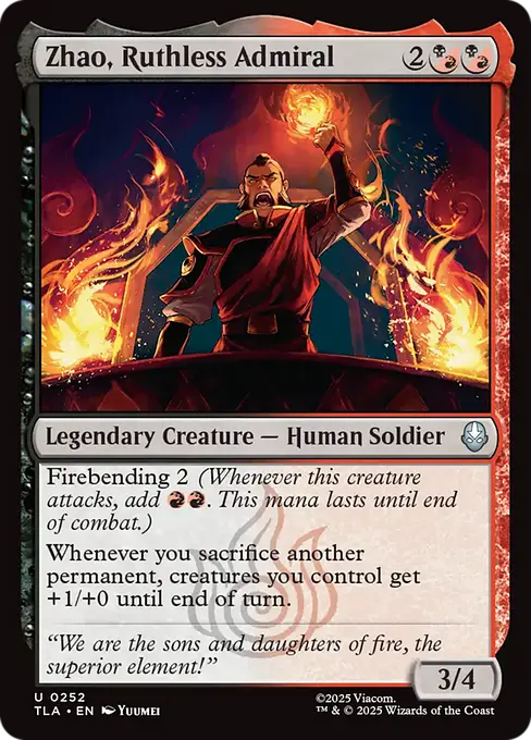 Zhao, Ruthless Admiral