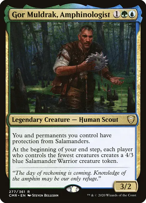 Gor Muldrak, Amphinologist