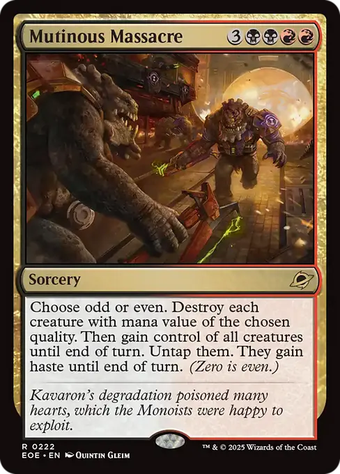 Mutinous Massacre