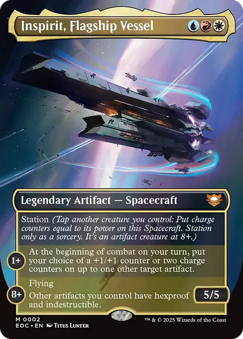 Inspirit, Flagship Vessel