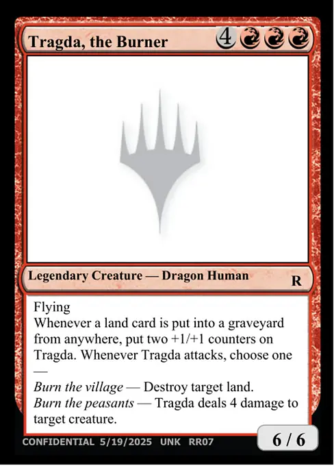 Tragda, the Burner