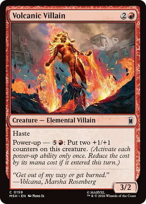 Volcanic Villain