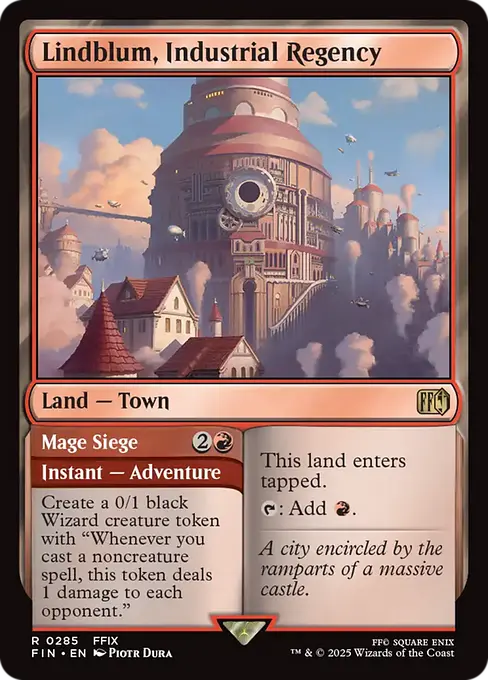 Lindblum, Industrial Regency // Mage Siege