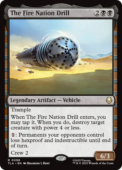 The Fire Nation Drill