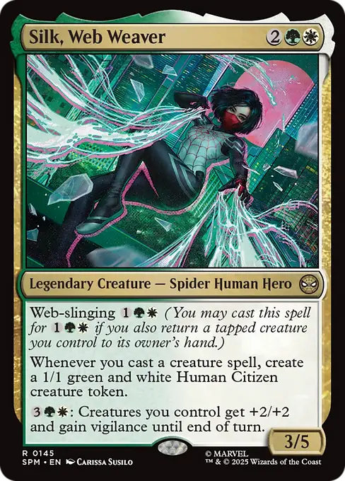 Silk, Web Weaver
