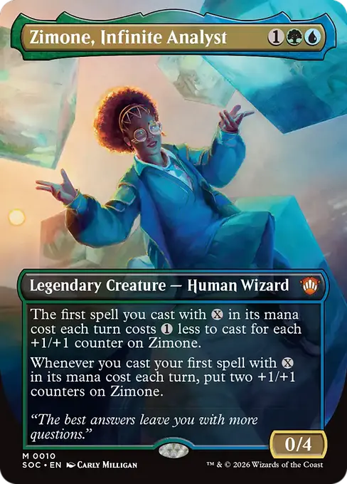 Zimone, Infinite Analyst