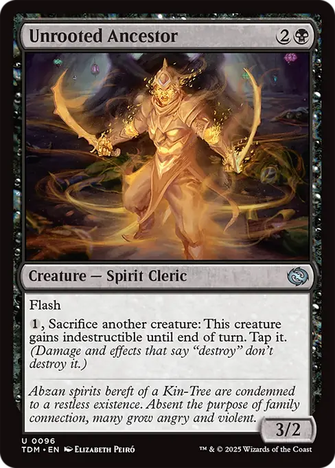 Unrooted Ancestor