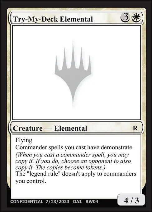 Try-My-Deck Elemental