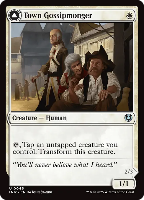 Town Gossipmonger // Incited Rabble