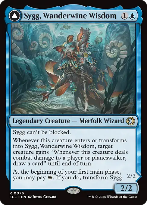 Sygg, Wanderwine Wisdom // Sygg, Wanderbrine Shield