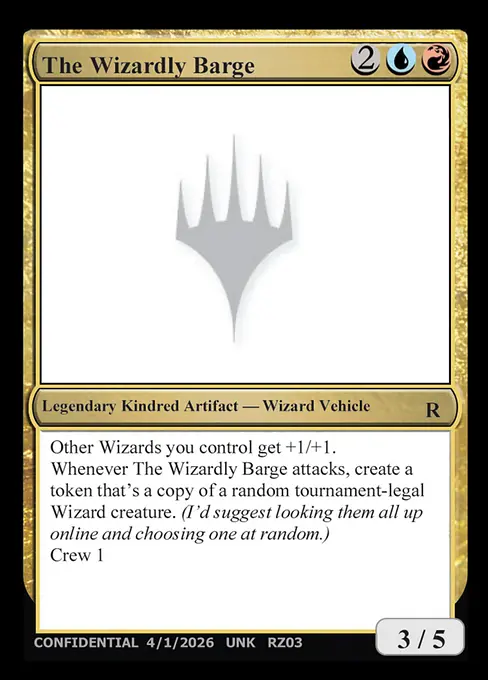 The Wizardly Barge
