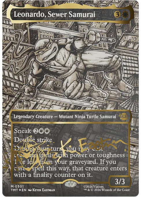 Leonardo, Sewer Samurai