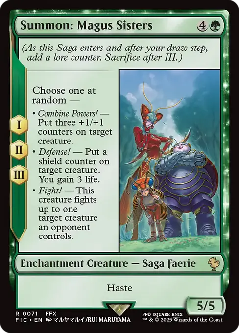 Summon: Magus Sisters