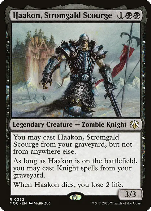 Haakon, Stromgald Scourge