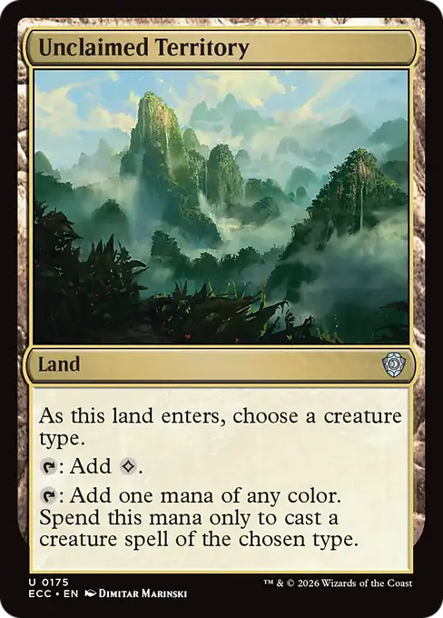 Unclaimed Territory
