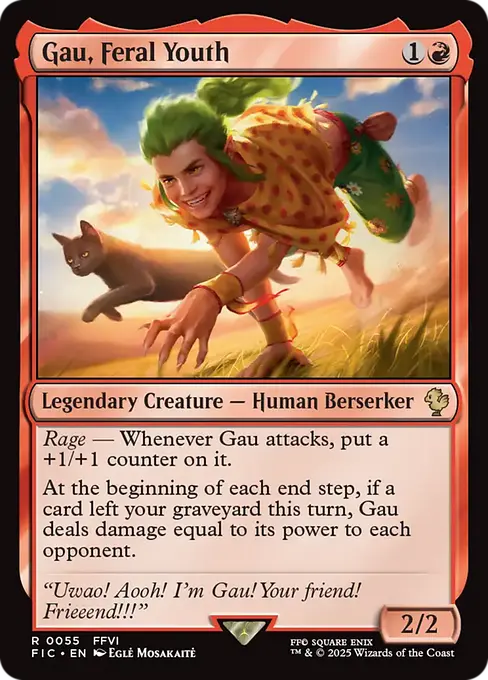 Gau, Feral Youth