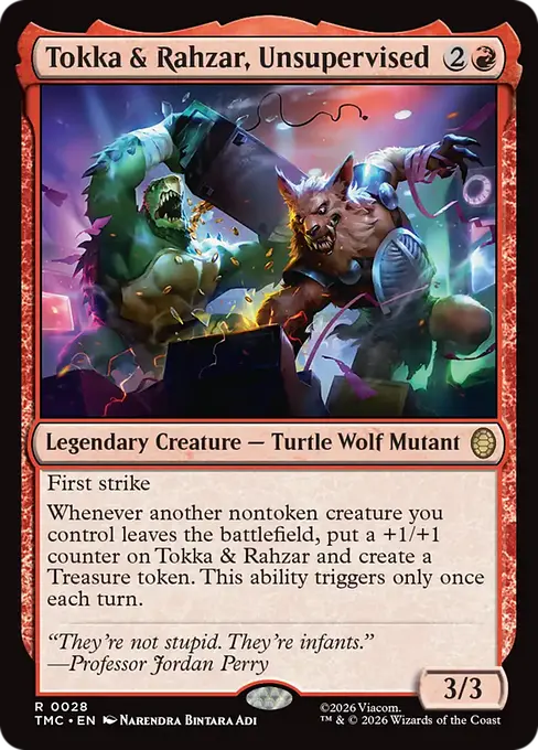 Tokka & Rahzar, Unsupervised