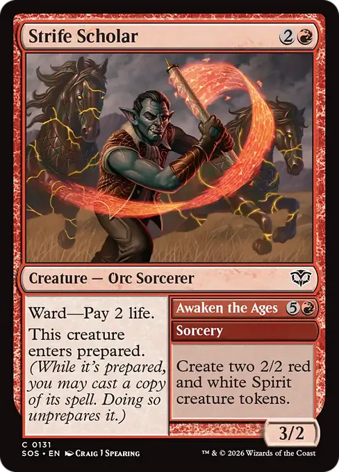 Strife Scholar // Awaken the Ages