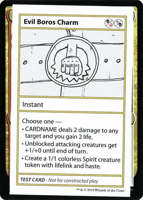 Evil Boros Charm