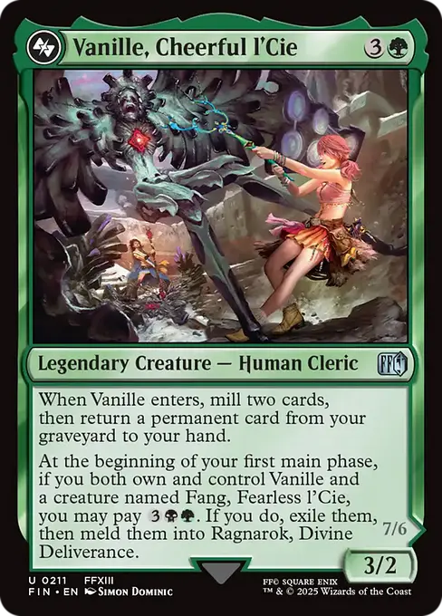 Vanille, Cheerful l'Cie