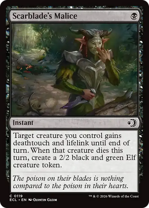 Scarblade's Malice