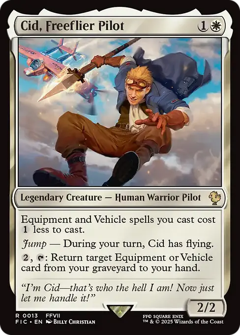 Cid, Freeflier Pilot