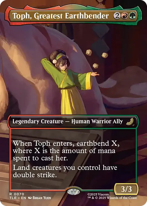 Toph, Greatest Earthbender