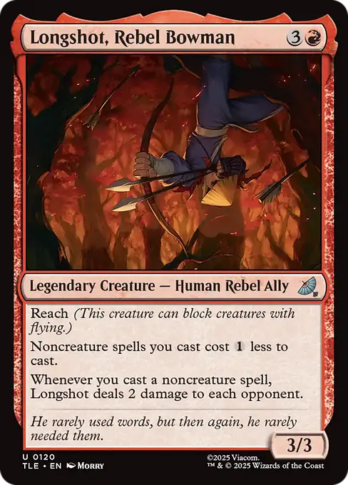 Longshot, Rebel Bowman
