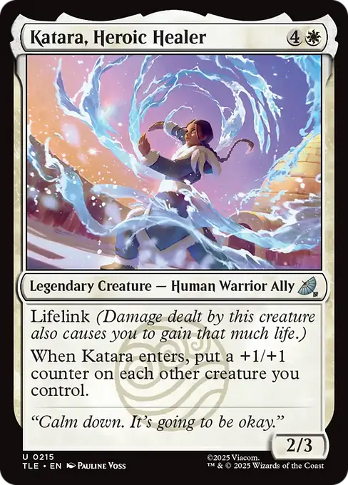 Katara, Heroic Healer