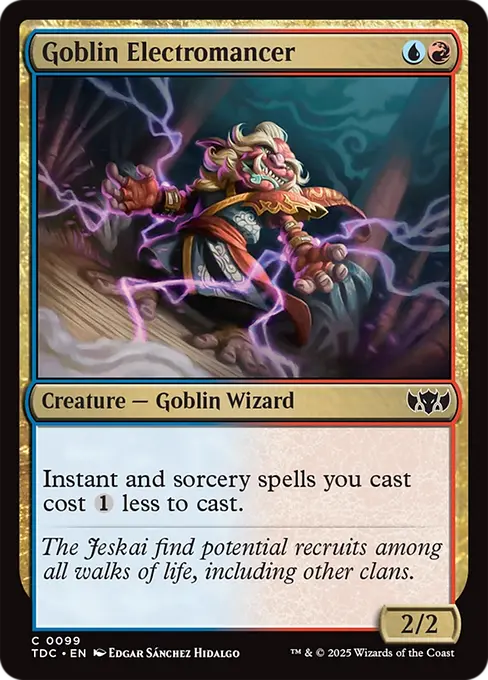 Goblin Electromancer