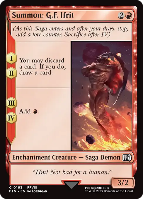 Summon: G.F. Ifrit
