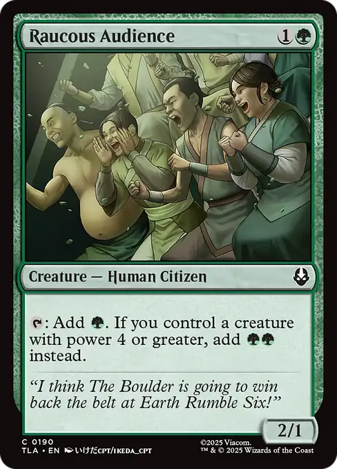 Raucous Audience