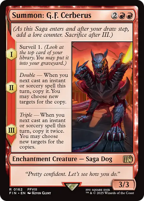 Summon: G.F. Cerberus