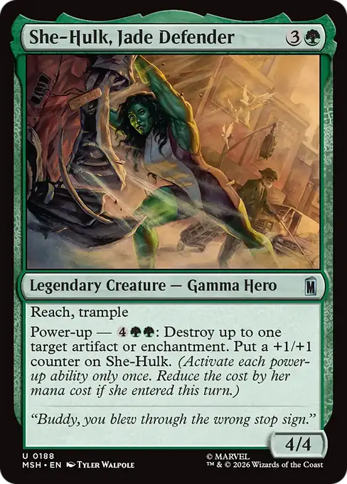 She-Hulk, Jade Defender