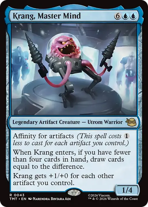 Krang, Master Mind