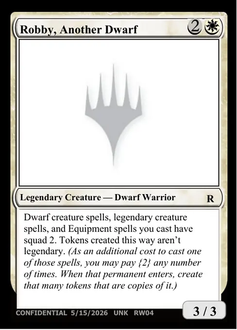 Robby, Another Dwarf