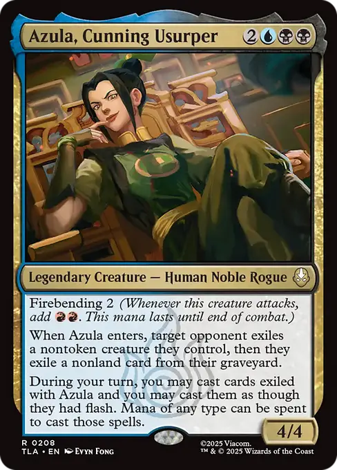 Azula, Cunning Usurper