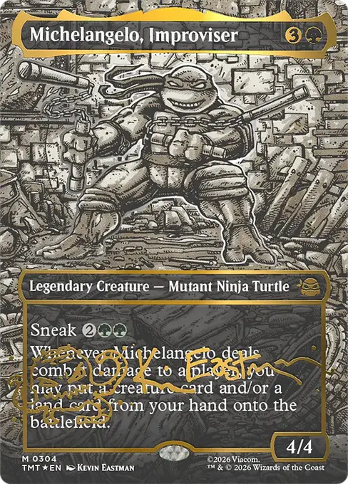 Michelangelo, Improviser
